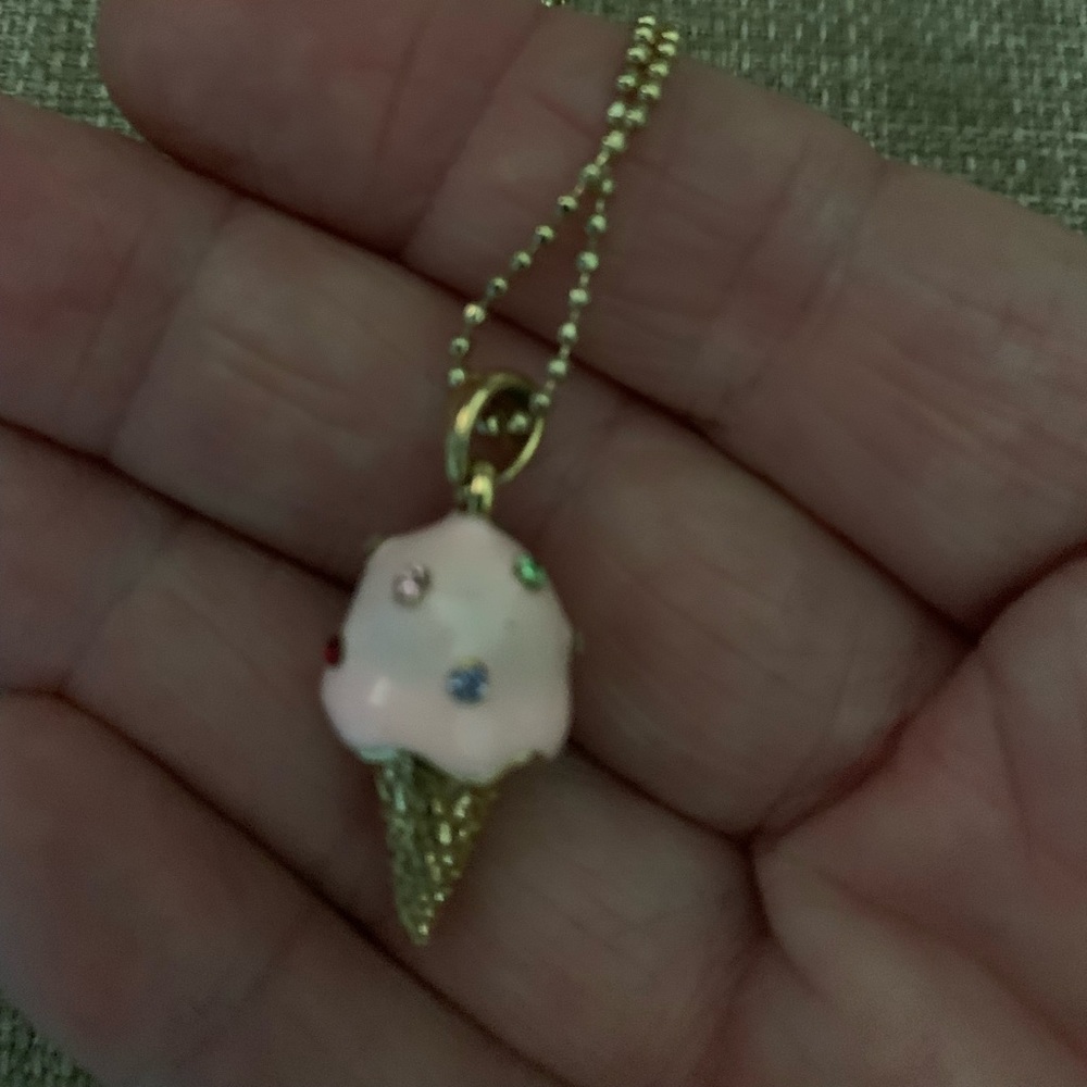 Adorable Ice Cream cone necklace